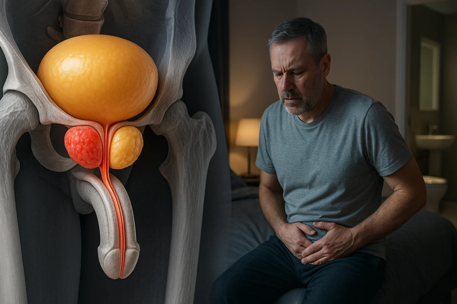 Wenn der Gang zur Toilette plötzlich verunsichert: Prostataentzündung oder vergrößerte Prostata besser einordnen